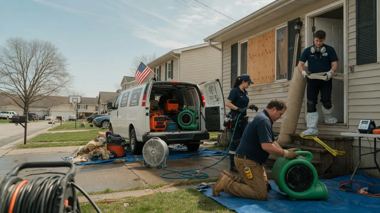 Water Damage Restoration in Etna Green, IN near me